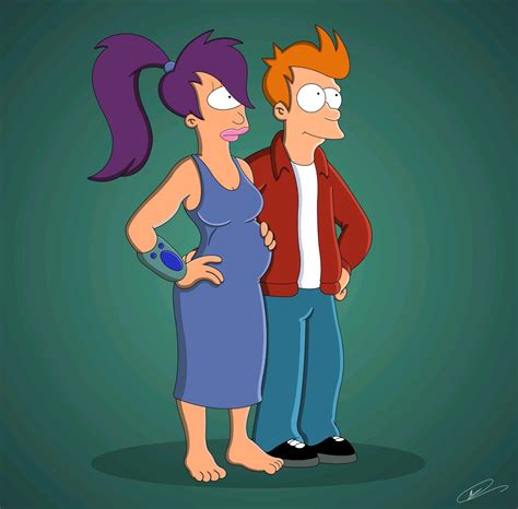 fry and leela futurama